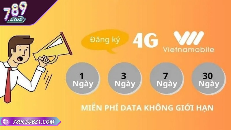 Gói cước nhà mạng Vietnammobile với chi phí rẻ